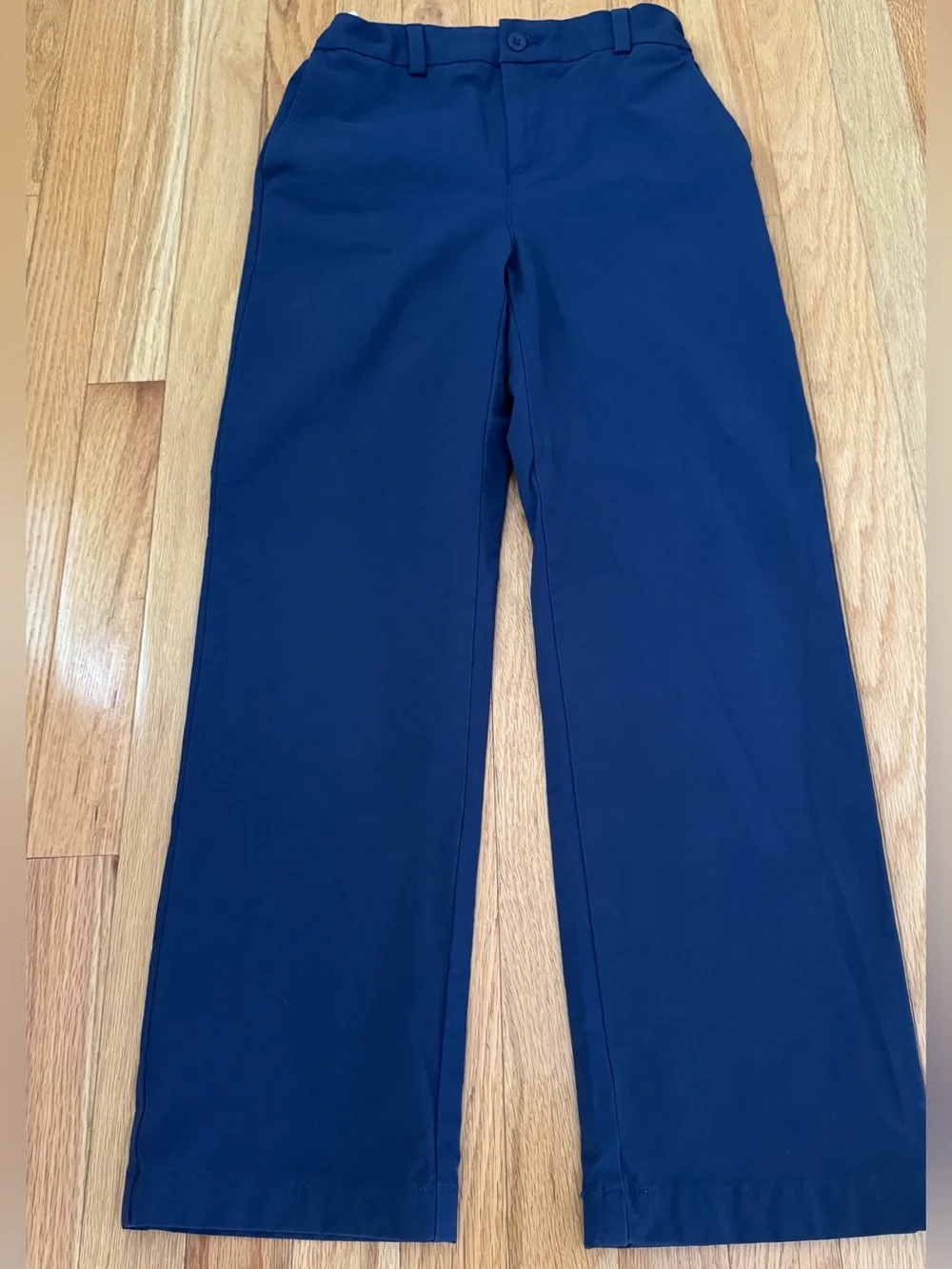Vineyard Vines Kids Navy Wide-Leg Pants